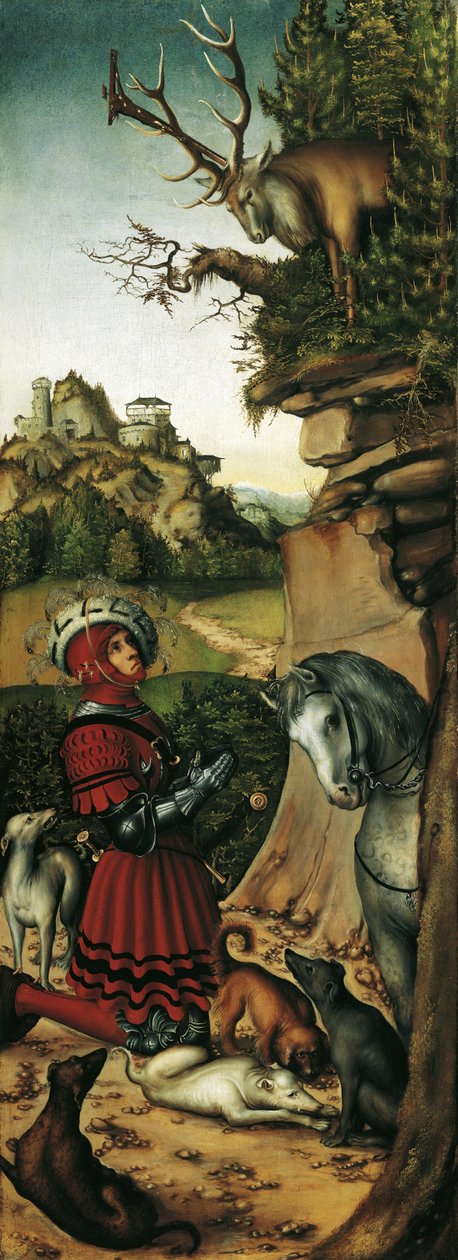 San Eustaquio de Lucas Cranach the Elder