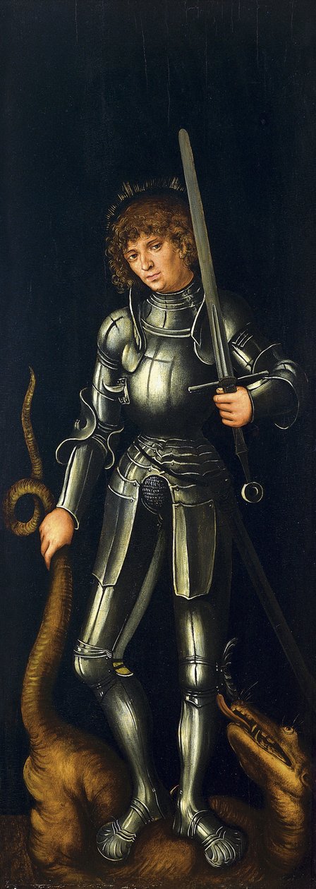 San Jorge, ca. 1514 de Lucas Cranach the Elder