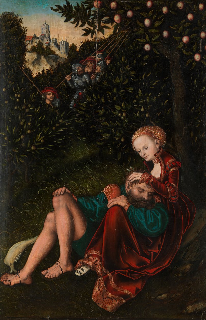 Sansón y Dalila, ca. 1528-30 de Lucas Cranach the Elder