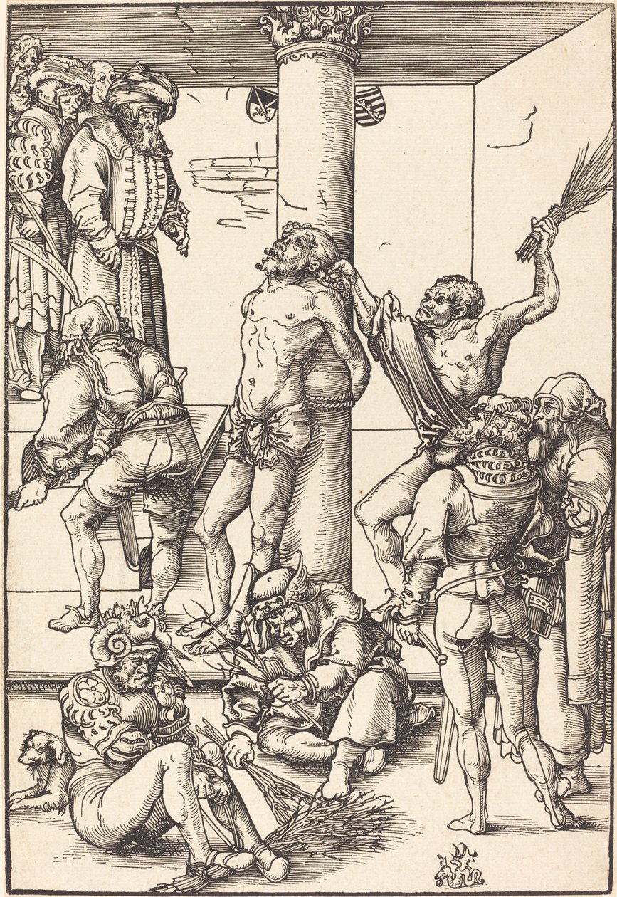 La flagelación de Lucas Cranach the Elder