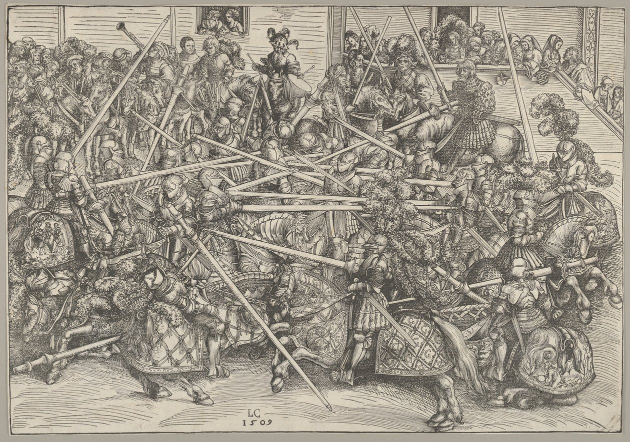 El tercer torneo de Lucas Cranach the Elder