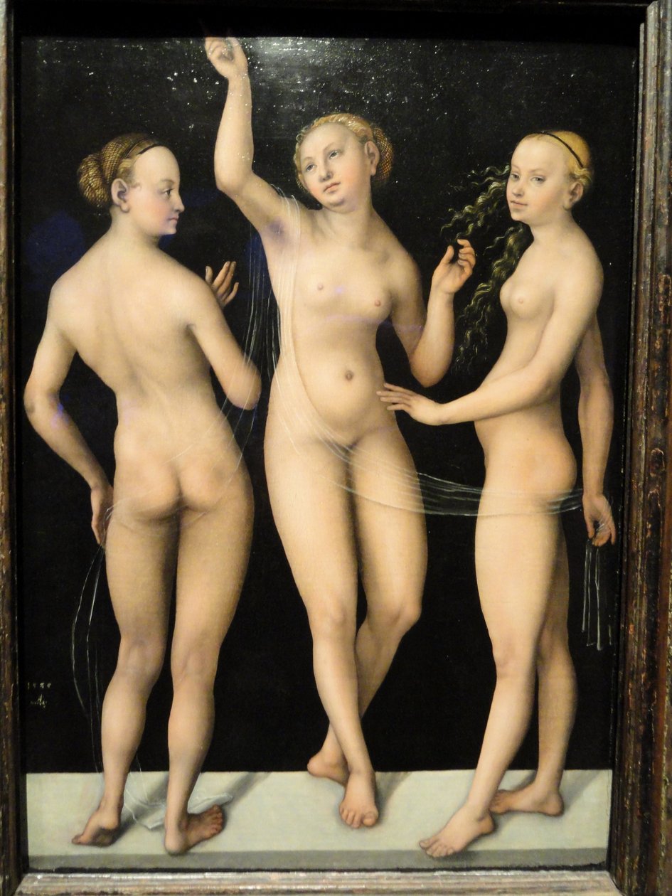 Las Tres Gracias de Lucas Cranach the Elder