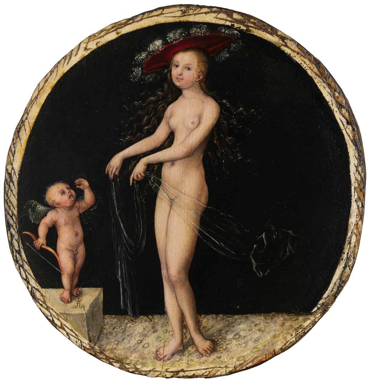 Venus y Cupido de Lucas Cranach the Elder