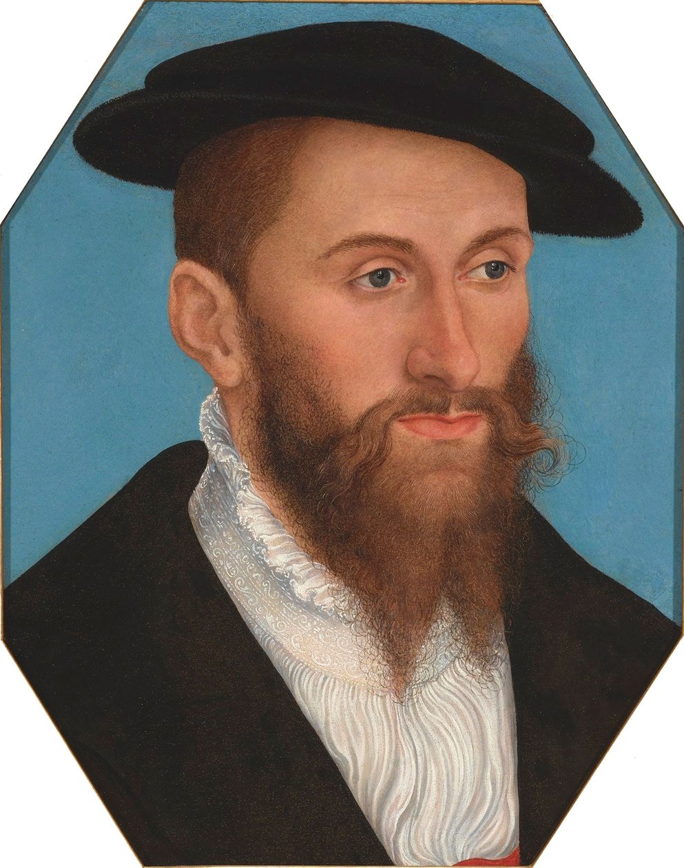 Retrato de un hombre de Lucas Cranach the Younger