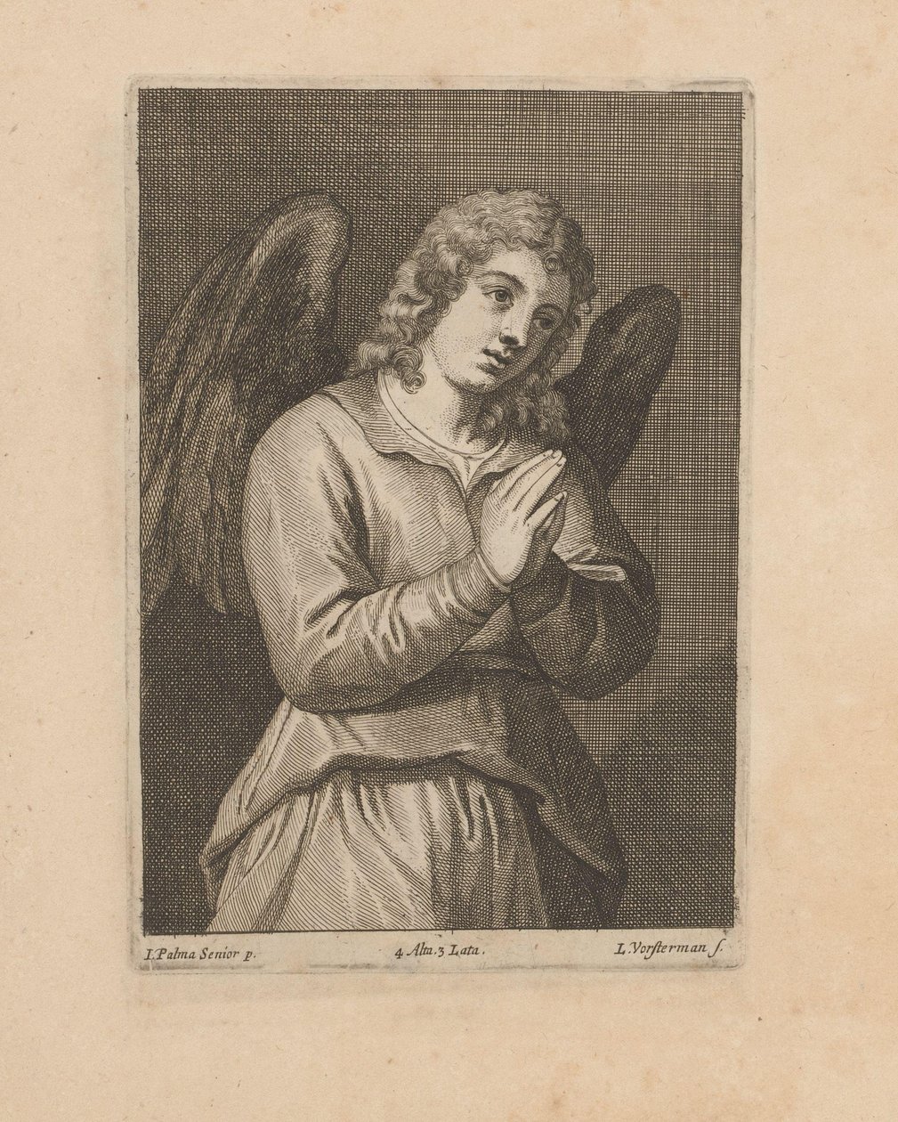 Ángel con los brazos cruzados de Lucas Vorsterman (II)