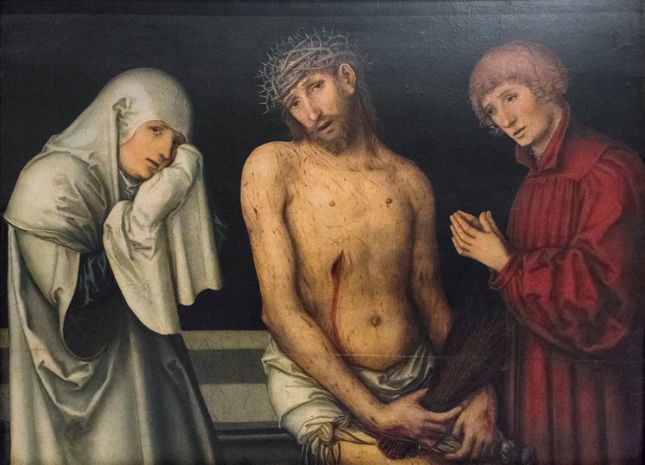 Pieta de Lucas the Elder or Hans (d.1537) Cranach