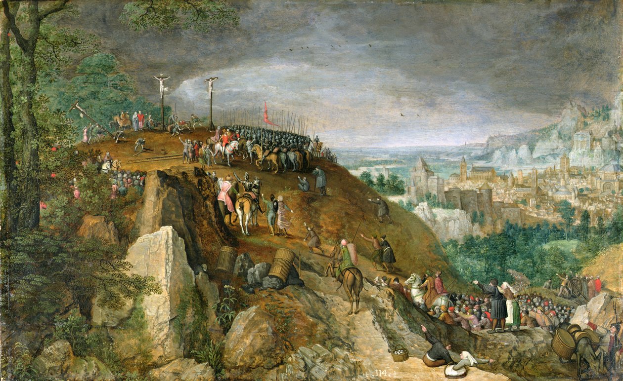 La Crucifixión de Lucas van Valckenborch