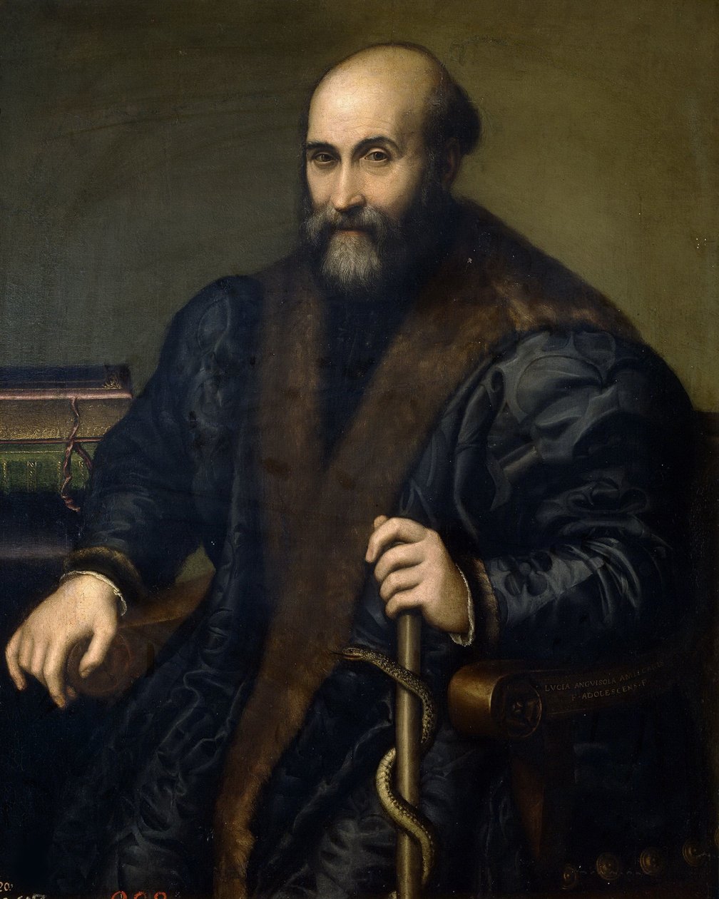 Retrato de Pietro Manna de Lucia Anguissola