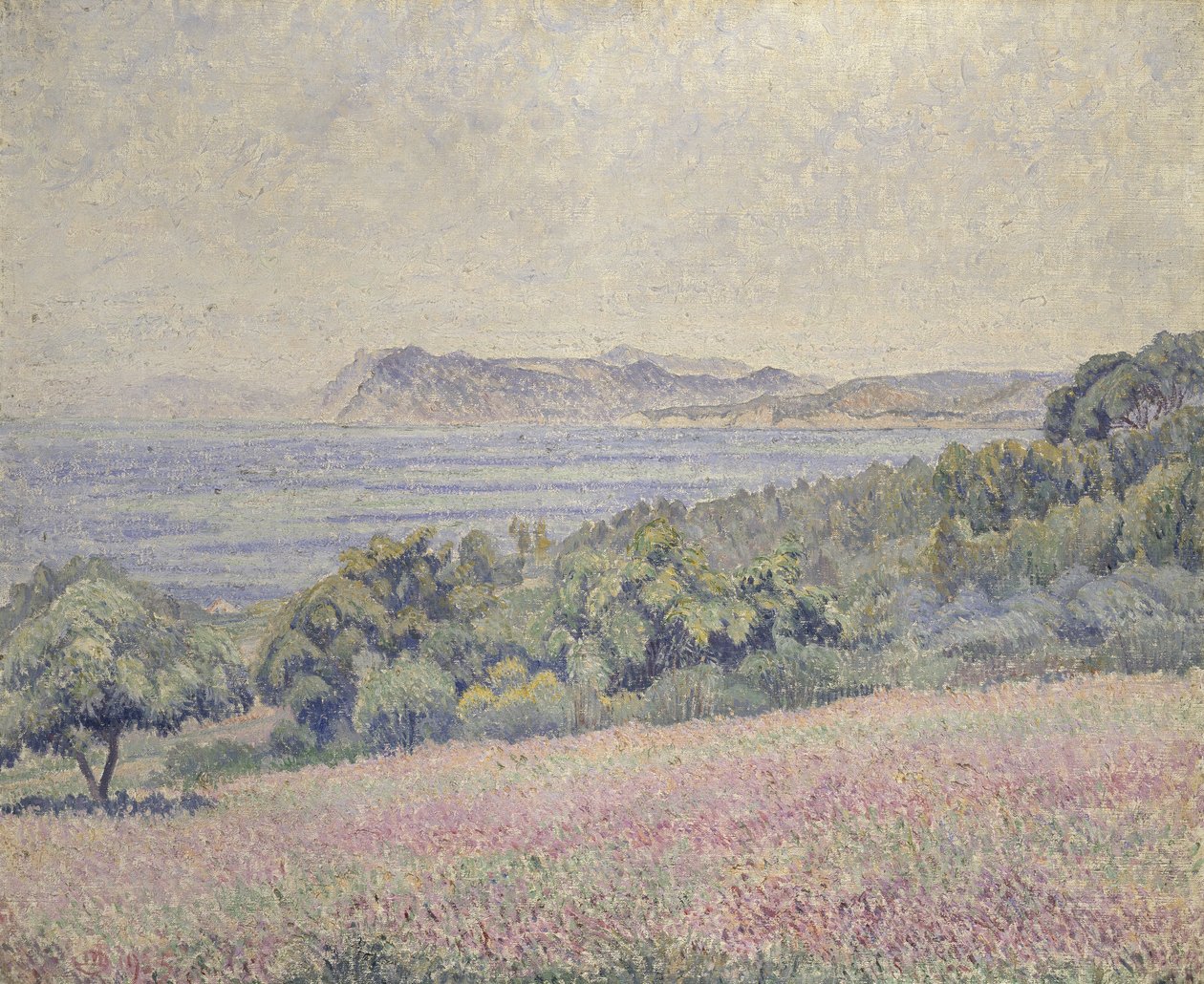 Cardos, Le Brusq, 1925 de Lucien Pissarro