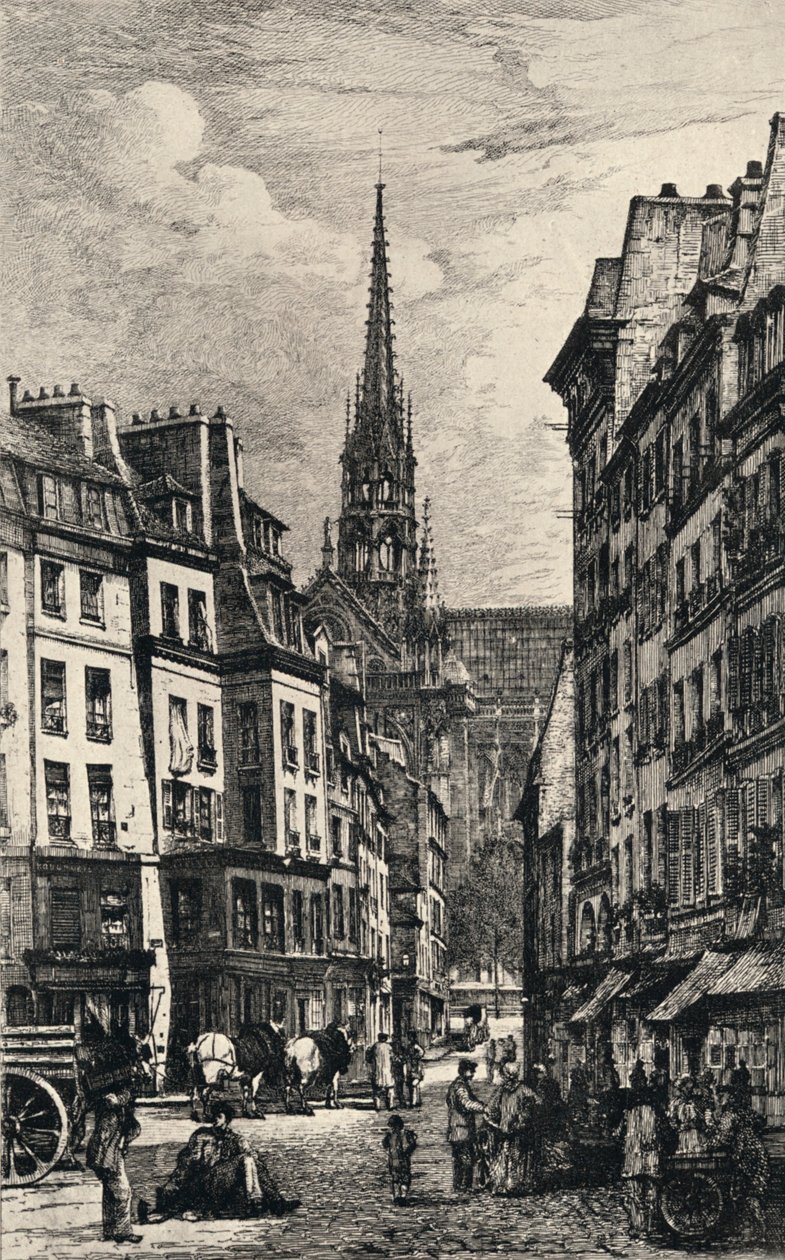 Place Maubert, 1915 de Lucien Gautier