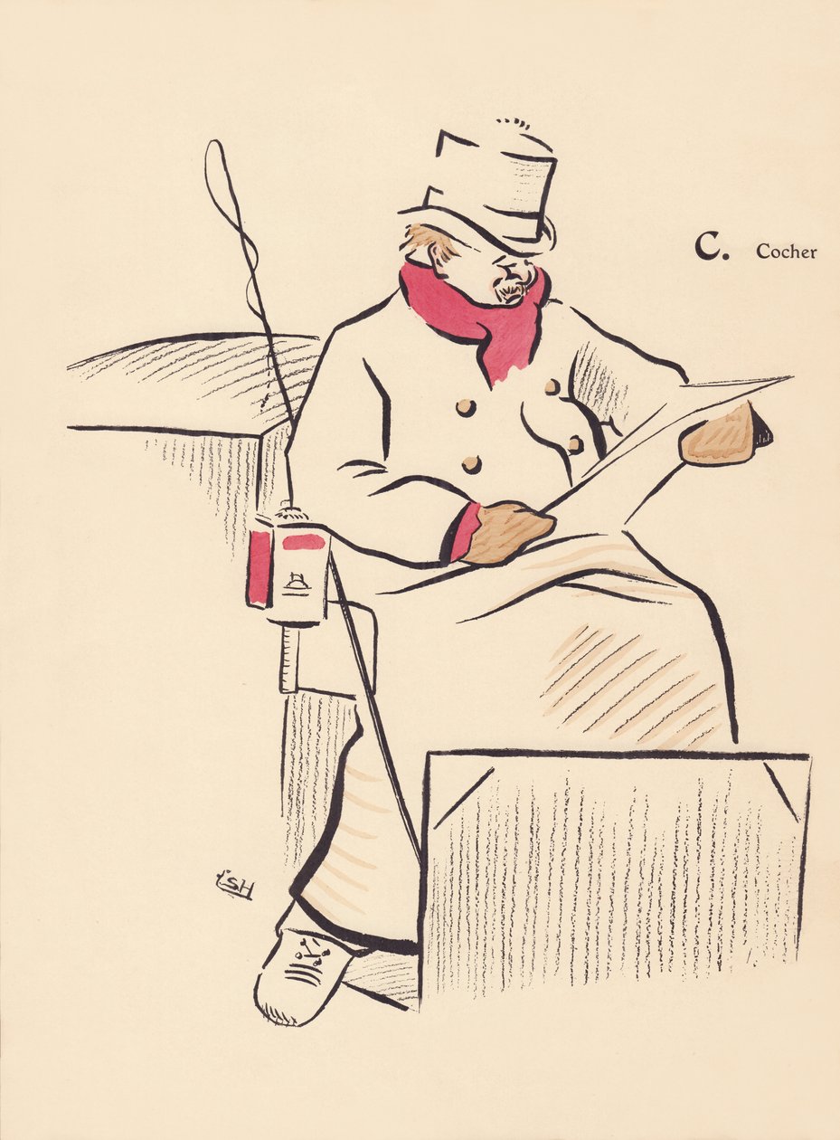 C. Compruebe de Lucien L. (active 1904) Henreaux