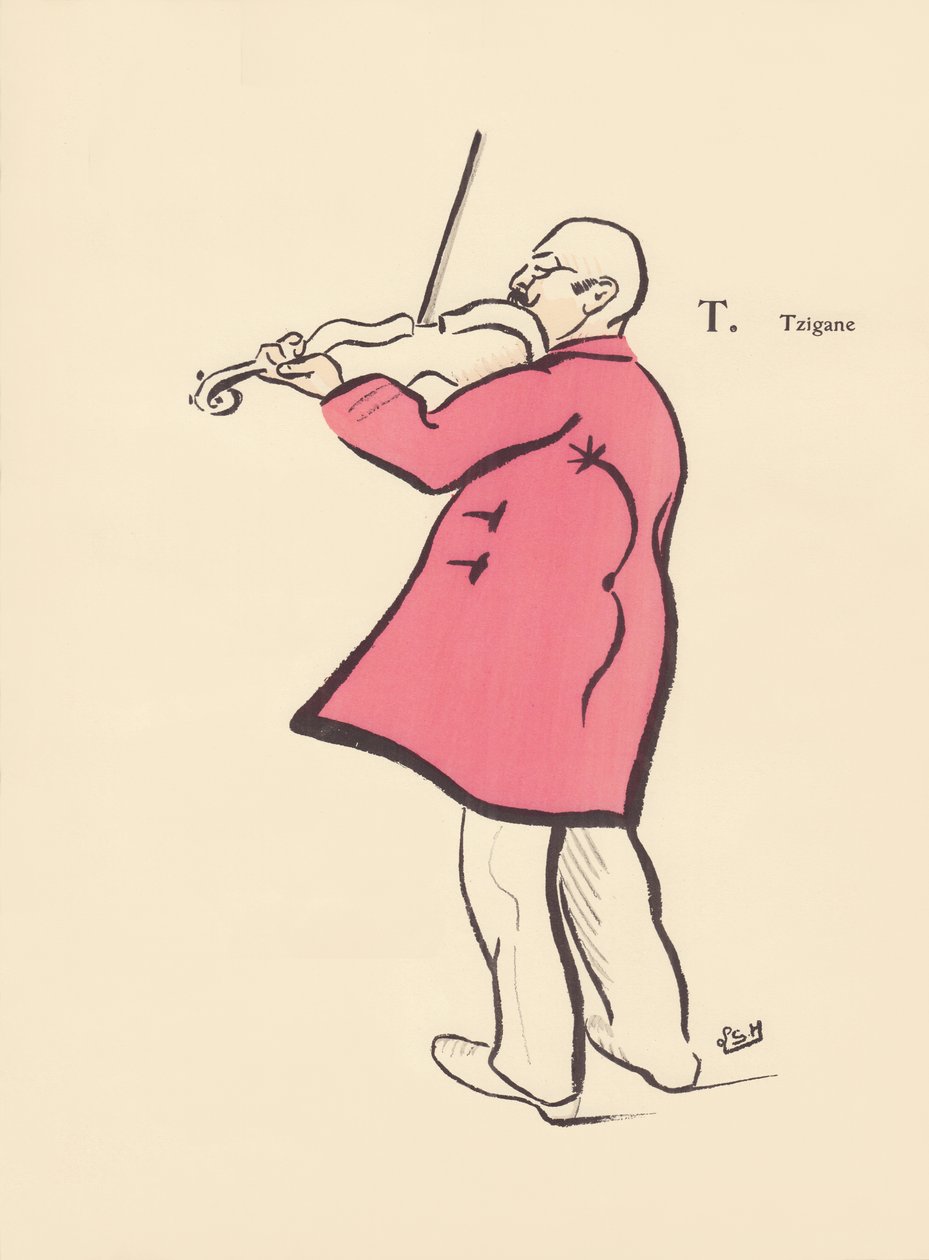 T. Gitano de Lucien L. (active 1904) Henreaux