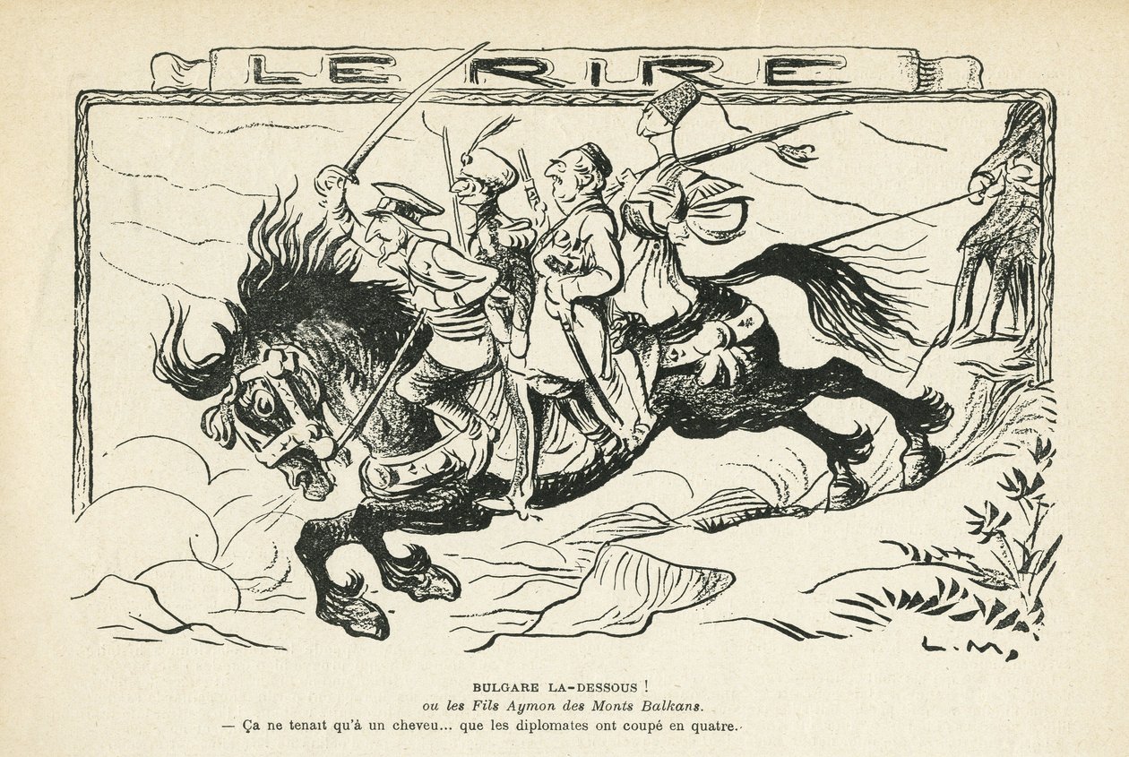 Ilustración en Le Rire de Lucien Metivet