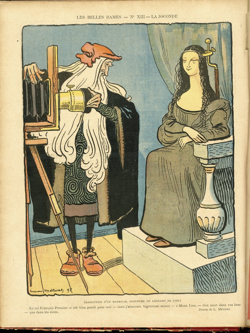 Ilustración en Le Rire de Lucien Metivet