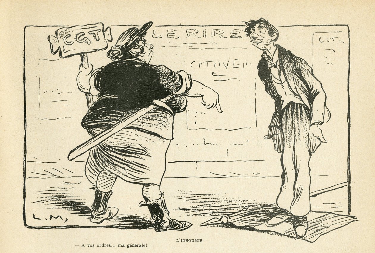 Ilustración en Le Rire de Lucien Metivet