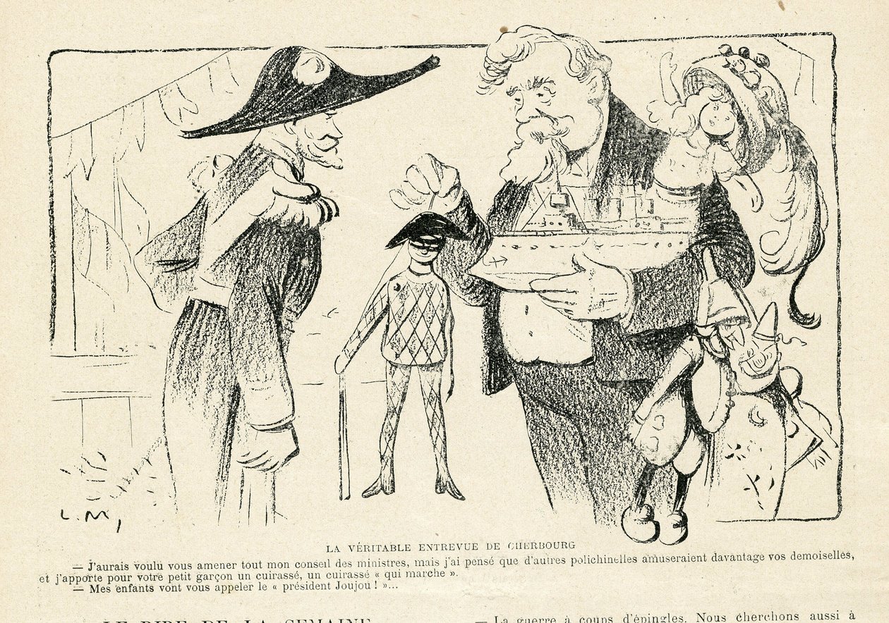 Ilustración en Le Rire de Lucien Metivet