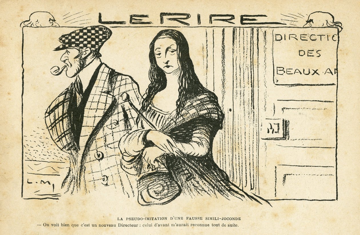 Ilustración en Le Rire de Lucien Metivet