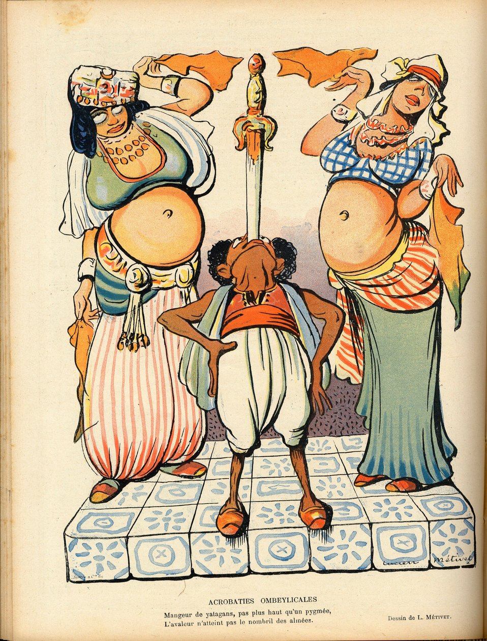 Le Rire, Satírico en Colores de Lucien Metivet