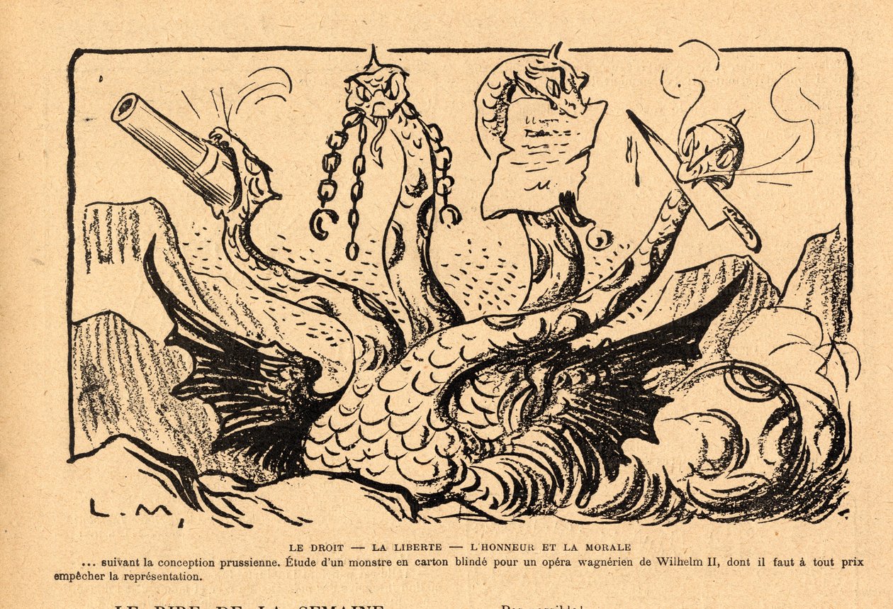 Le Rire rouge, Satírico en Blanco y Negro de Lucien Metivet