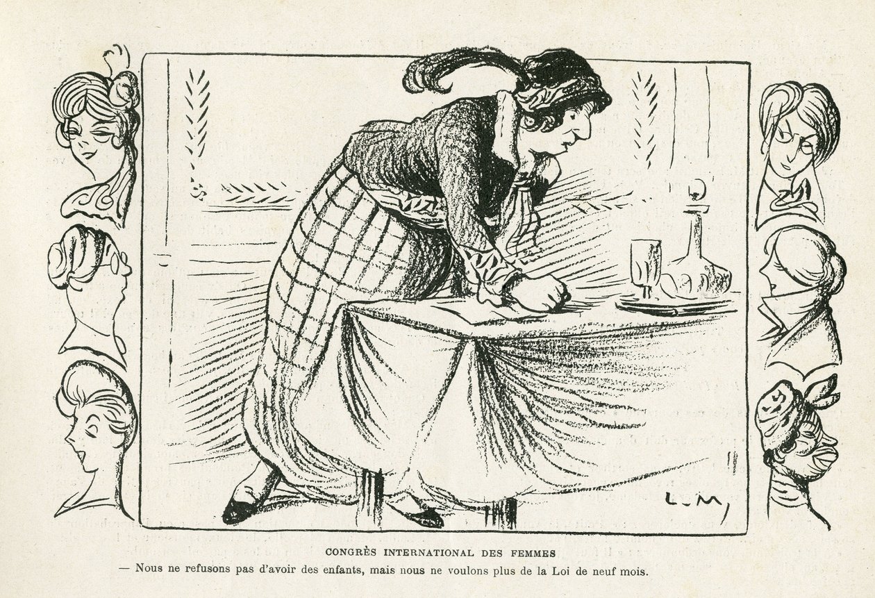 Ilustración en Le Rire de Lucien Metivet