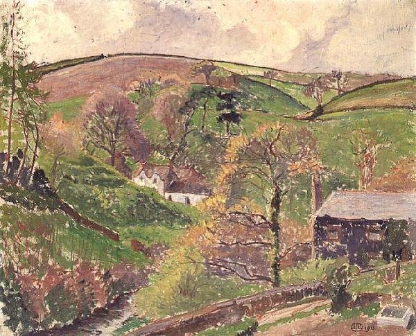 Valle de Blackpool de Lucien Pissarro