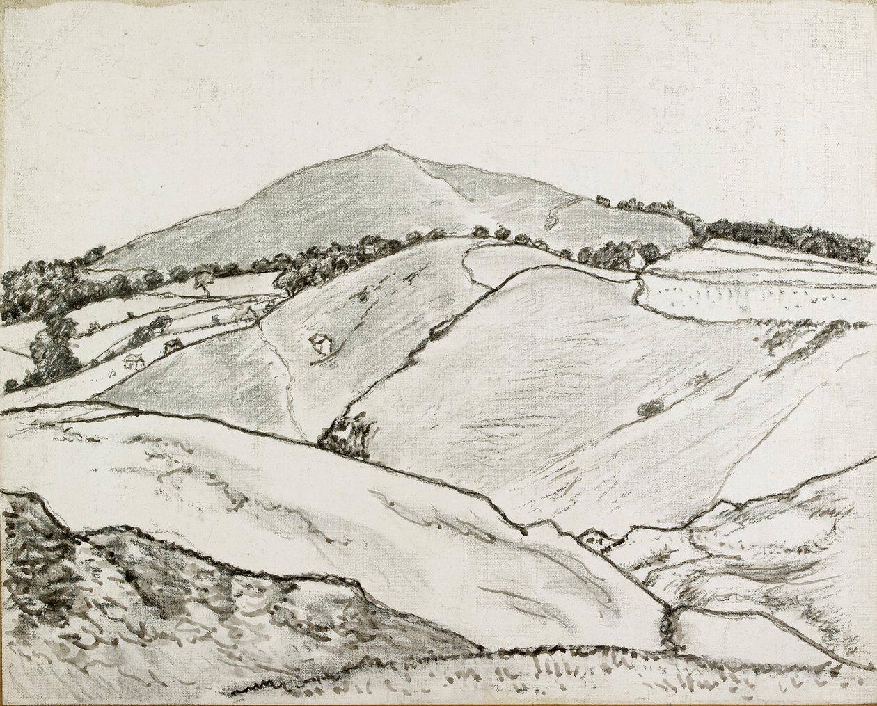 Cefn Bryn, 1933 de Lucien Pissarro