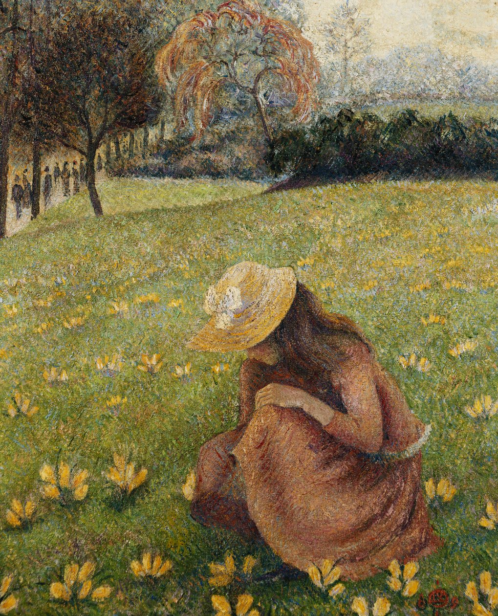 Crocus de Lucien Pissarro