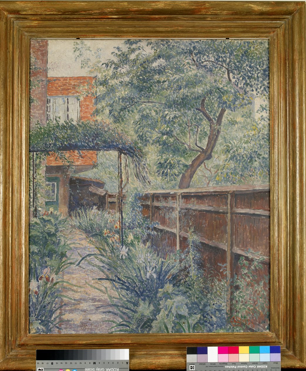 Mi jardín de estudio de Lucien Pissarro