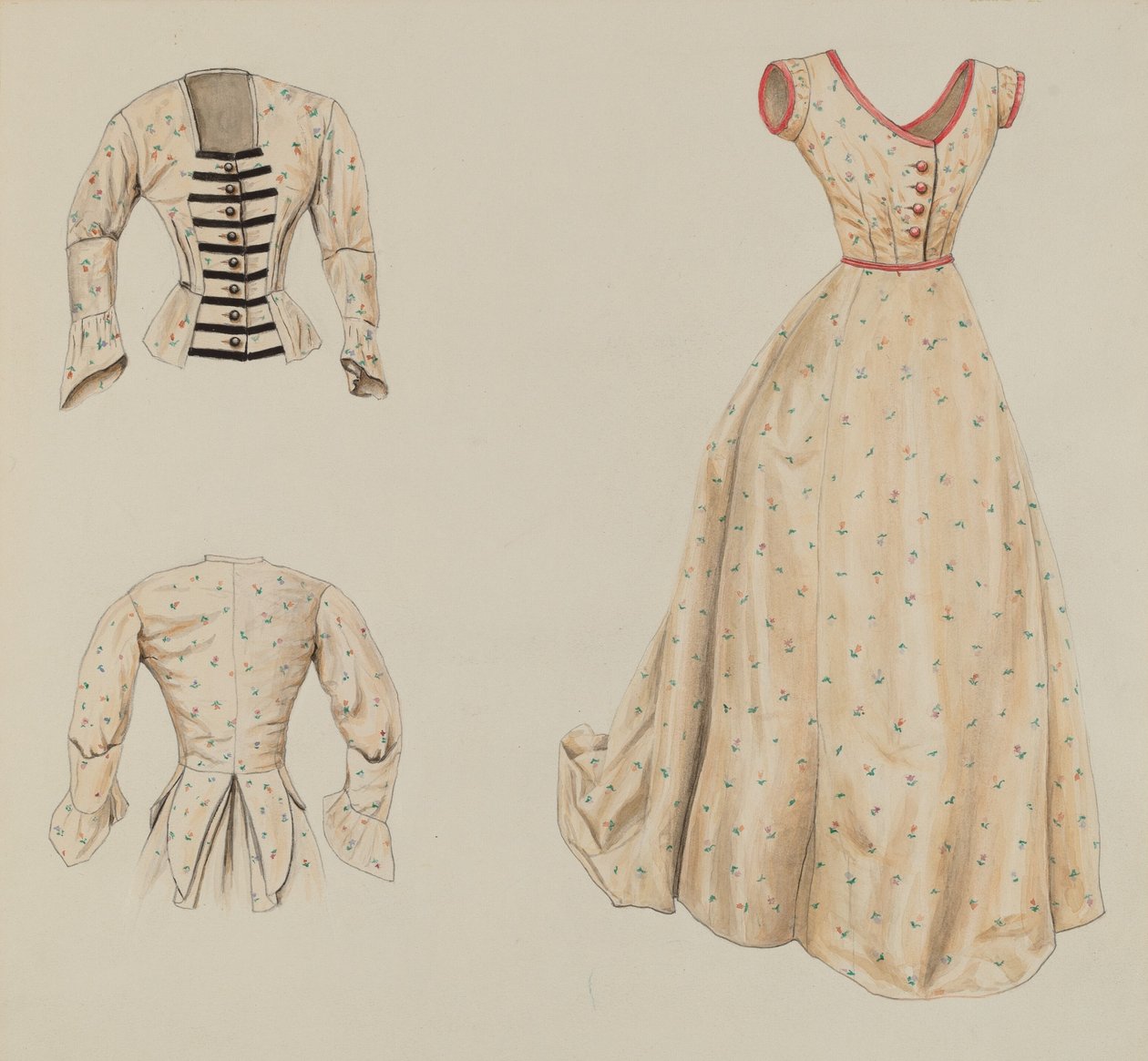 Vestido de Lucien Verbeke