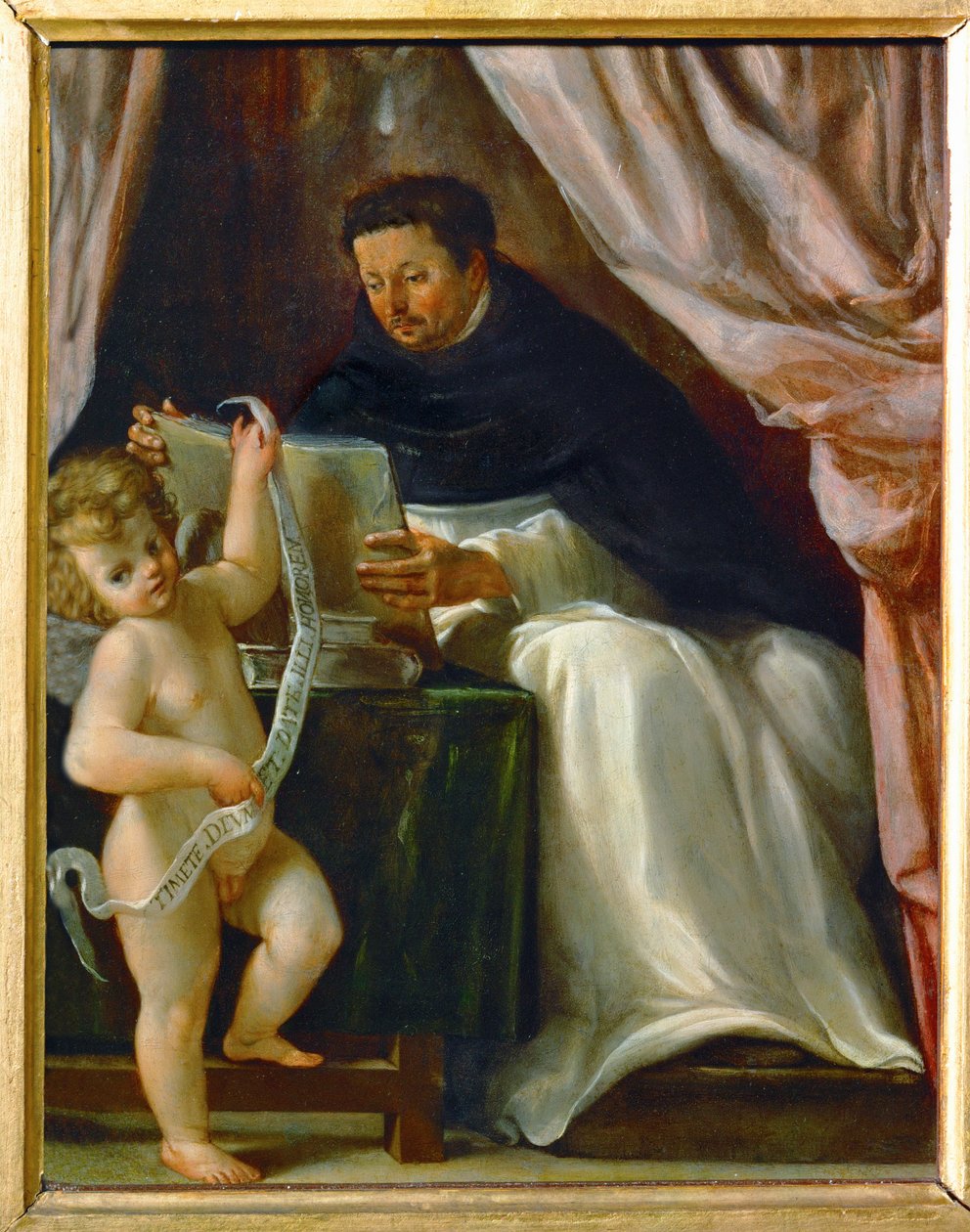 El dominico San Vicente Ferrer y el ángel ... de Lucio massari