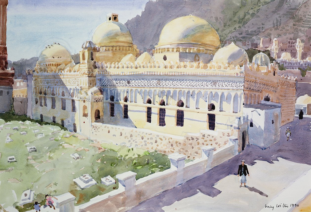 Mezquita, Taiz, Yemen, 1990 de Lucy Willis