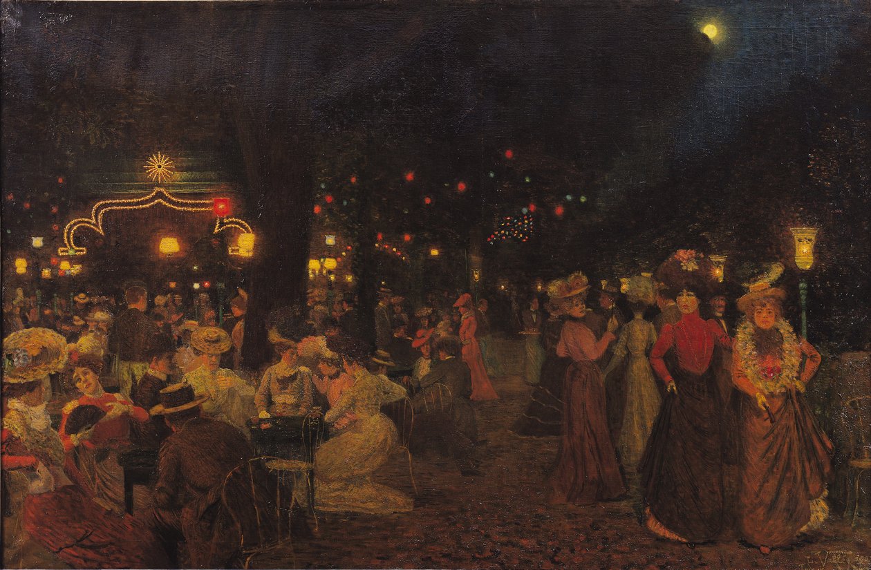 El Bal Bullier, 1902 de Ludovic Vallee