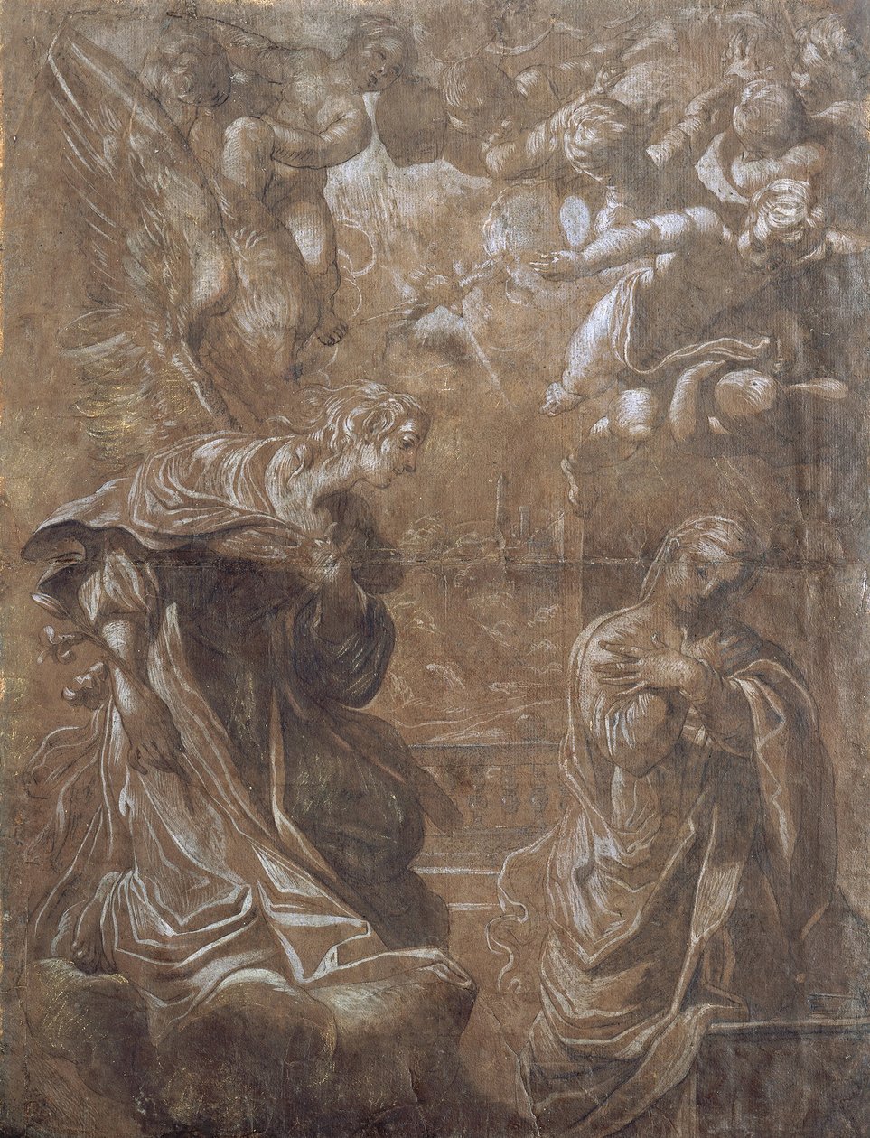 Anunciación de Ludovico Carracci