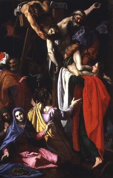 La Exposición (panel) de Ludovico Cardi Cigoli