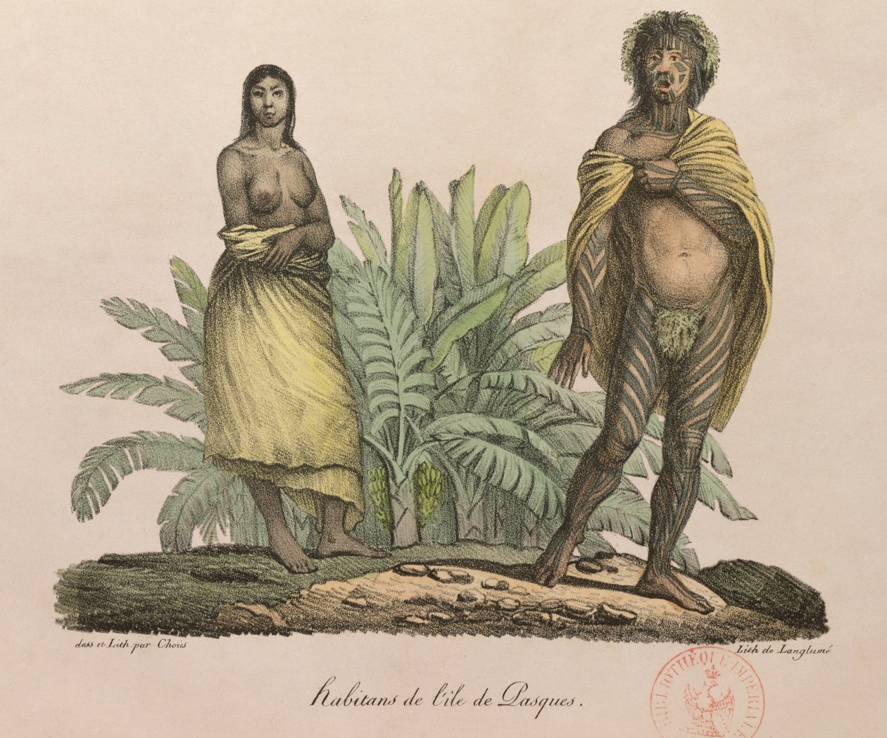 Habitantes de la Isla de Pascua, de 