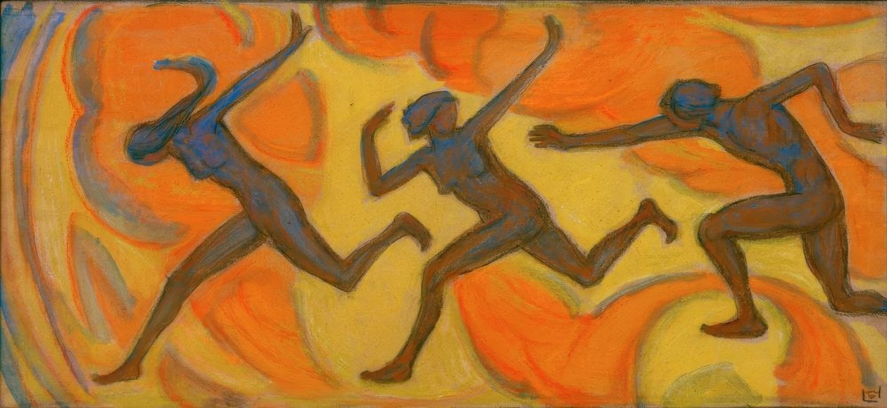 Friso de danza de Ludwig von Hofmann