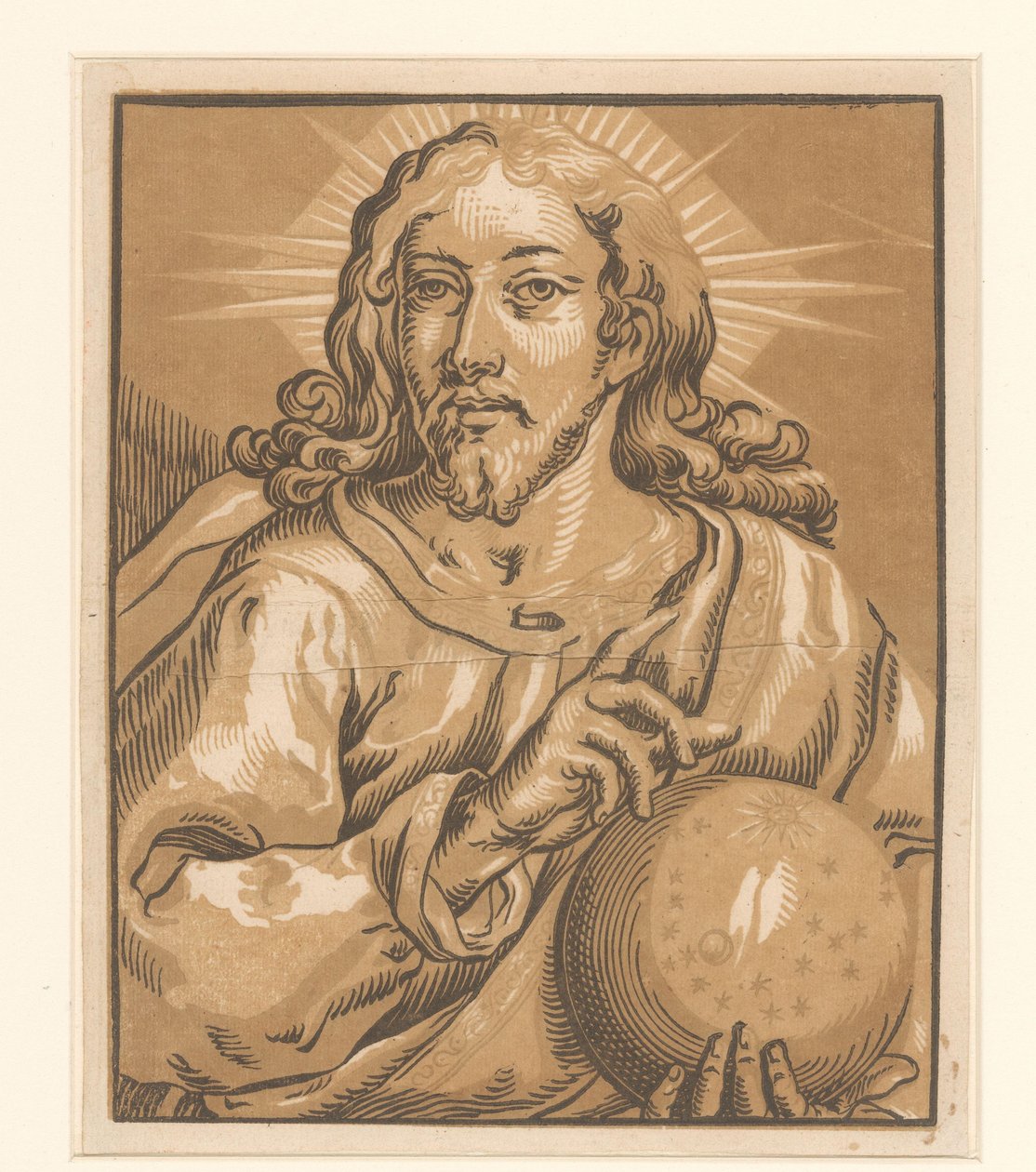 Cristo
Cristo y los doce apóstoles (título de la serie) de Ludwig Businck