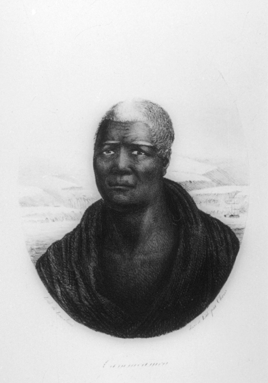 Kamehameha I, Hawái, 1816 de Ludwig Choris