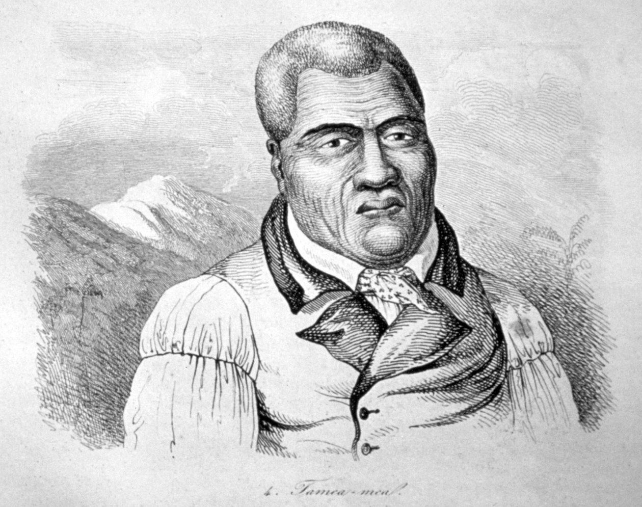 Kamehameha I, c1770-1819 de Ludwig Choris
