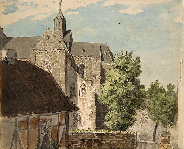 Catedral de Fritzlar de Ludwig Emil Grimm