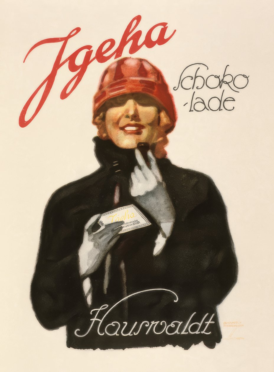 Chocolate Igeha - Hauswaldt de Ludwig Hohlwein