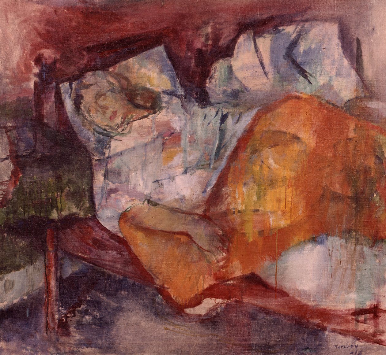 En cama de Ludvik Peter Karsten