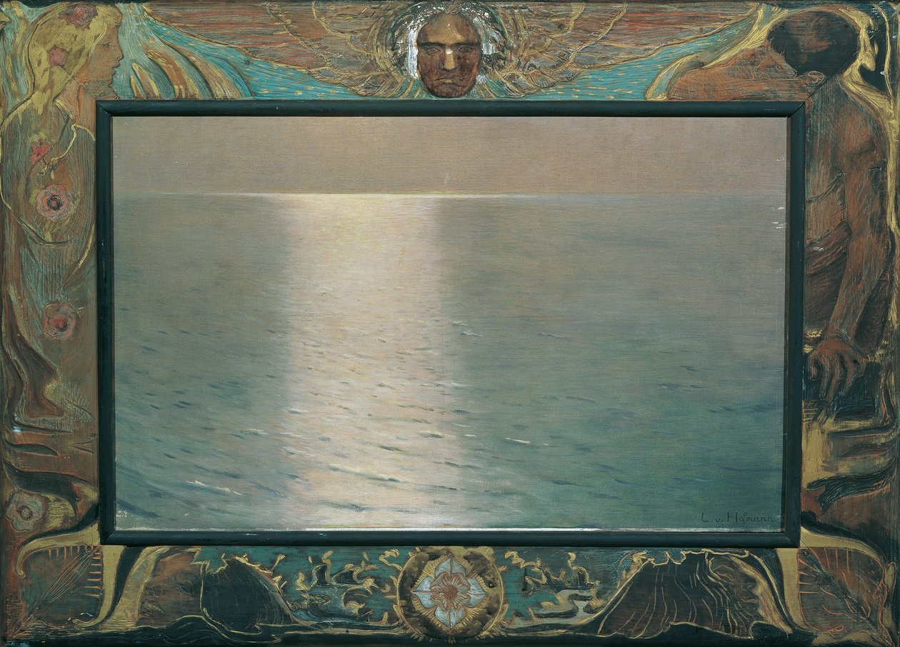 Largo (Atardecer) de Ludwig von Hofmann