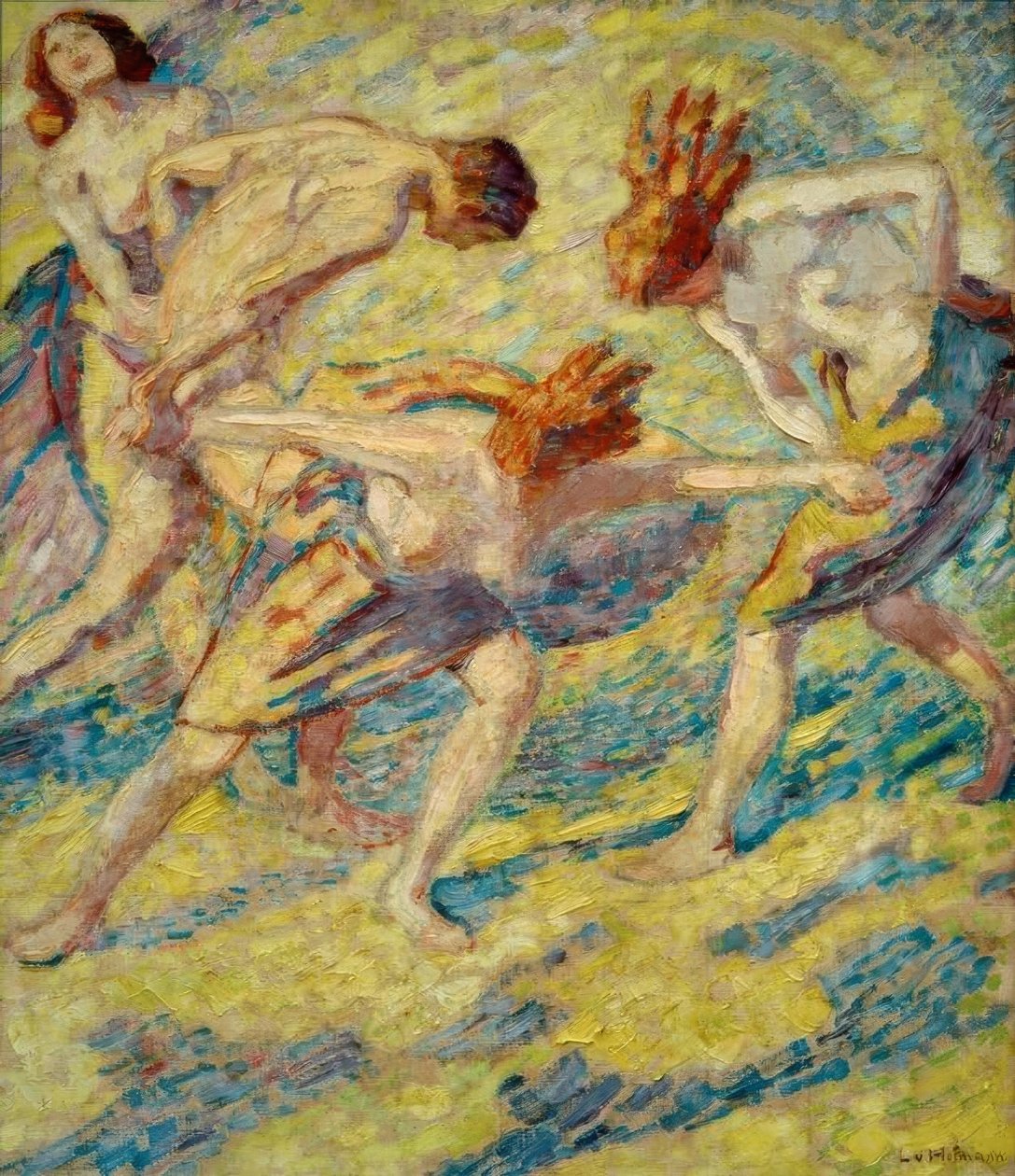 Remolino de danza de Ludwig von Hofmann