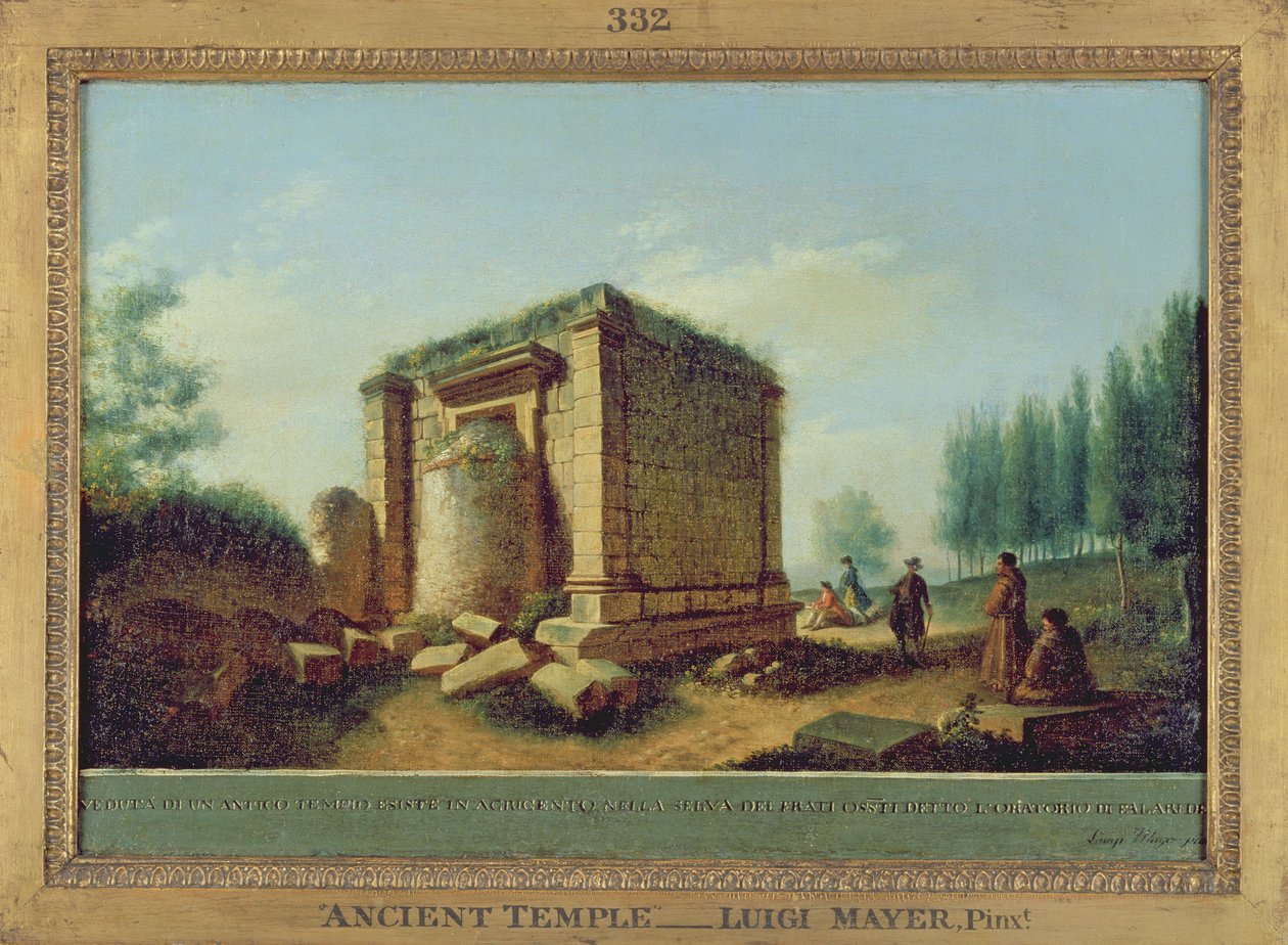 Templo Antiguo de Luigi Mayer