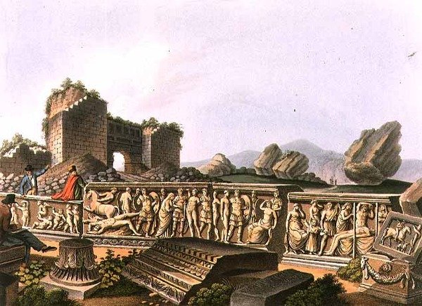 Fragmentos en Éfeso de Luigi (after) Mayer