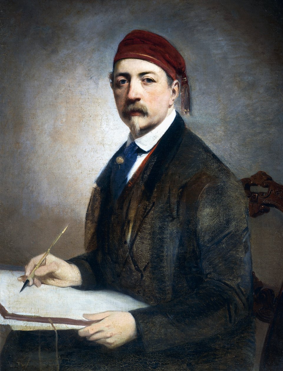 Autorretrato de Luigi Asioli