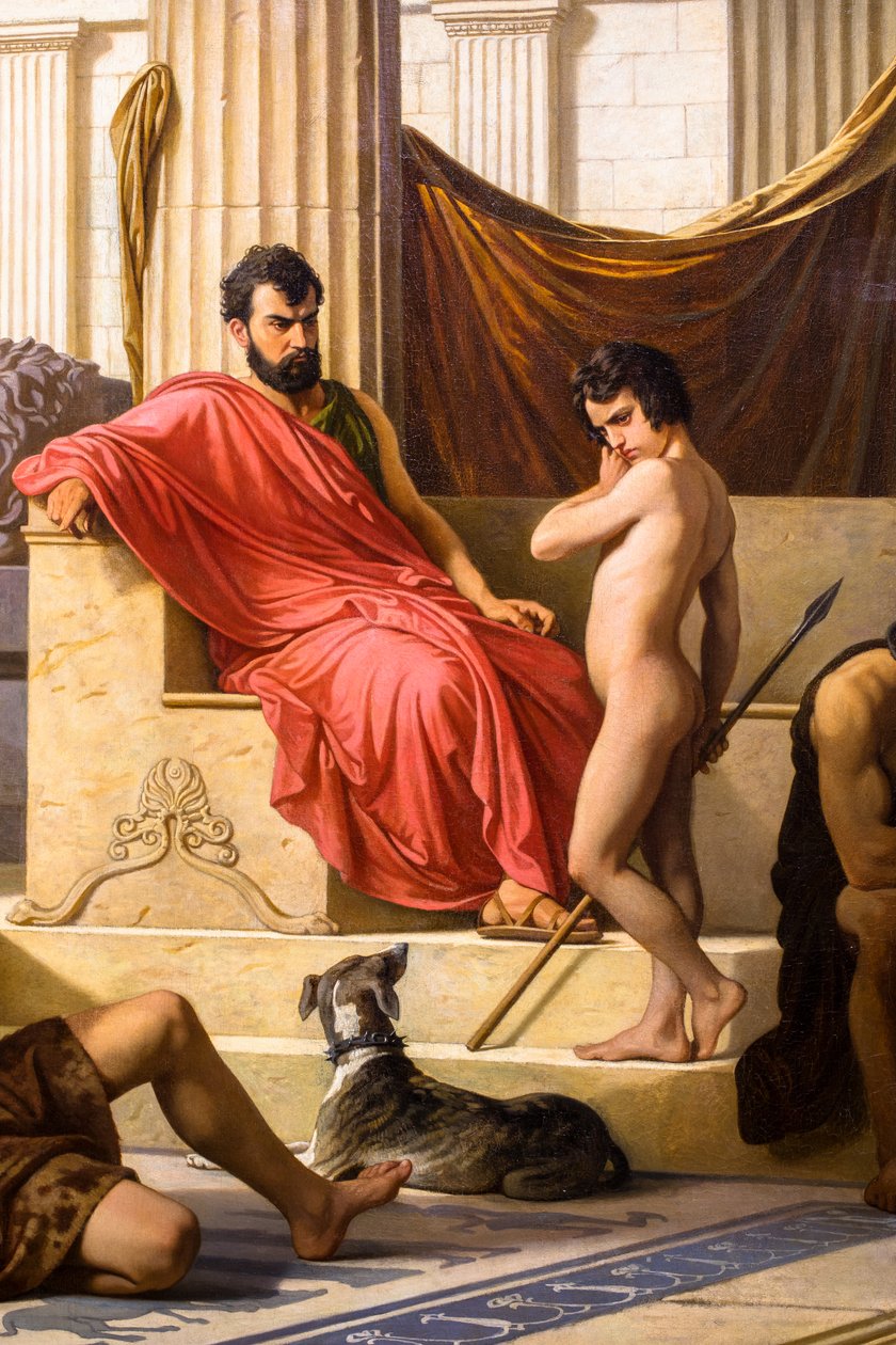 Educación en Esparta de Luigi Mussini