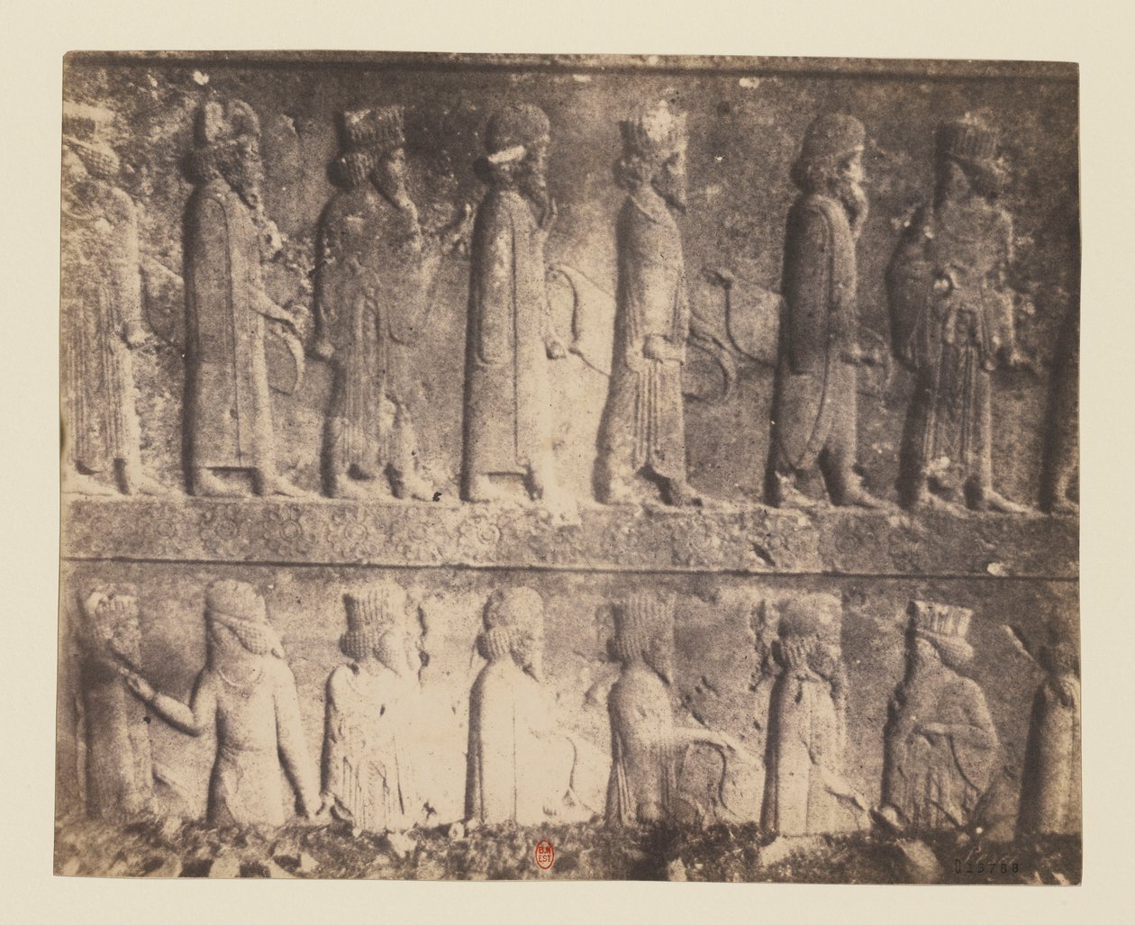 Vista 13 - Persépolis. Relieve del Apadana de Luigi Pesce