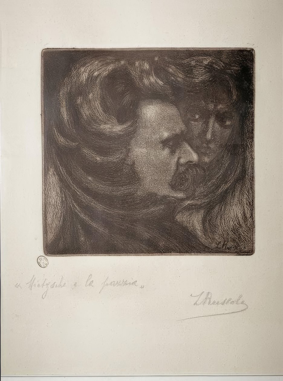 Nietzsche y la locura de Luigi Russolo